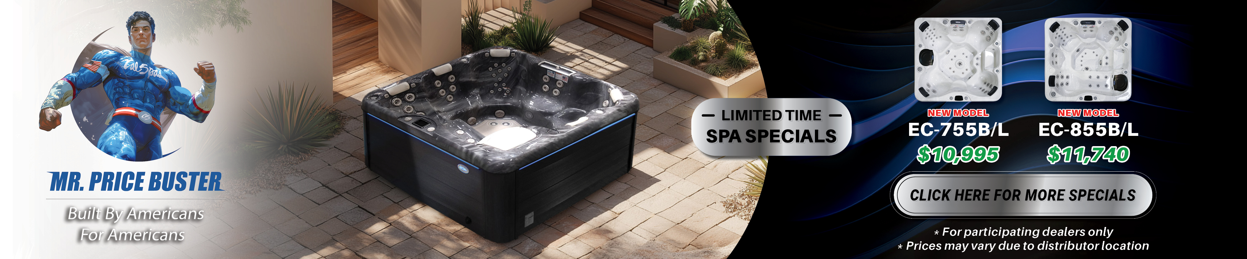Calspas hot tub being used in a family setting - Chatham